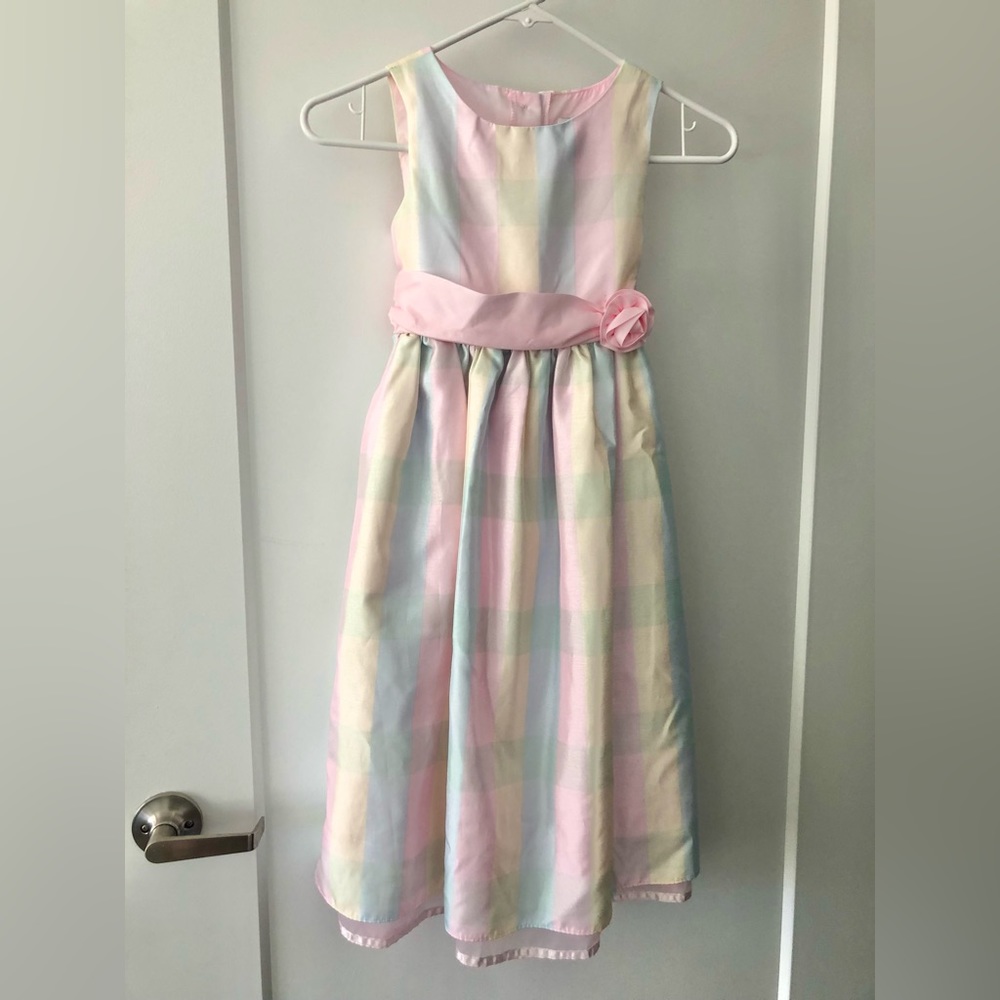 Girl’s Dress Pastel Colors Size 8